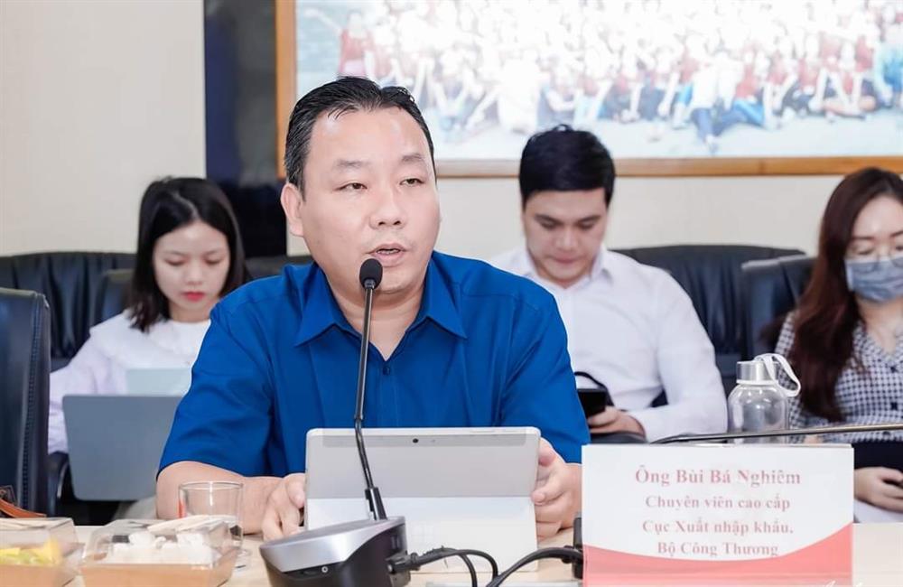 Ông Bùi Bá Nghiêm - Chuyên viên cao cấp cục Xuất nhập khẩu (Bộ Công Thương)